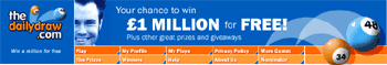 The Daily Draw Gives You the chance to win 1million every day