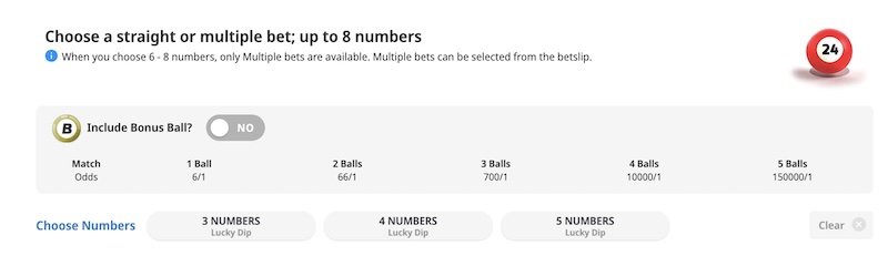 Lottery Betting Slip