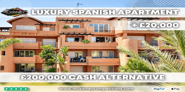 Win An Apartment In Mar Menor