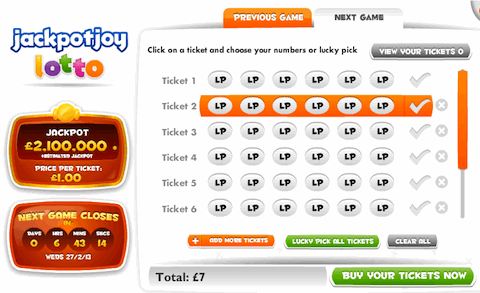jackpotjoy lotto results